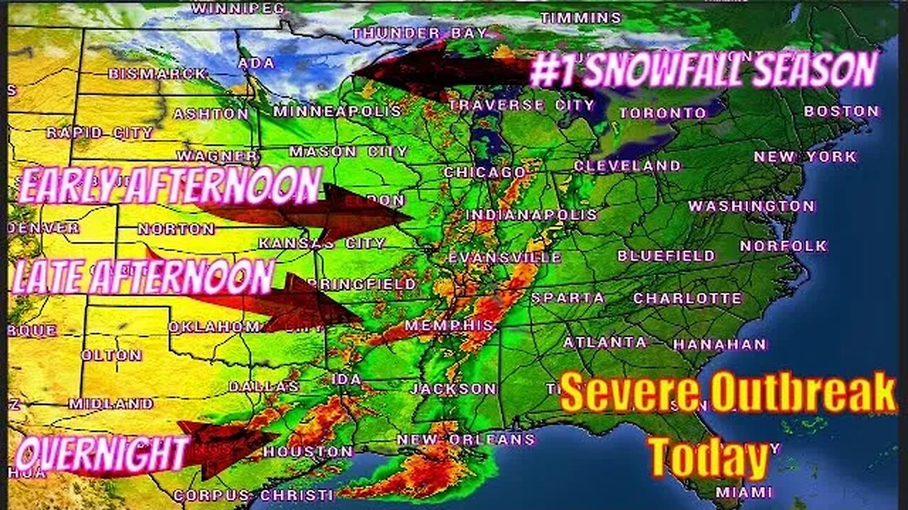 Huge Storm Coming Today & Volcano Update! - The WeatherMan Plus