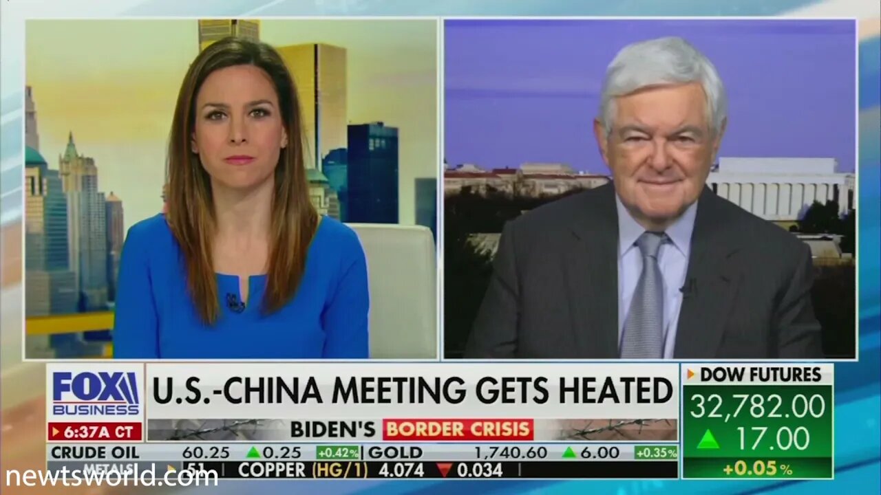 Newt Gingrich on Fox Business Channel's Mornings with Maria | March 19, 2021