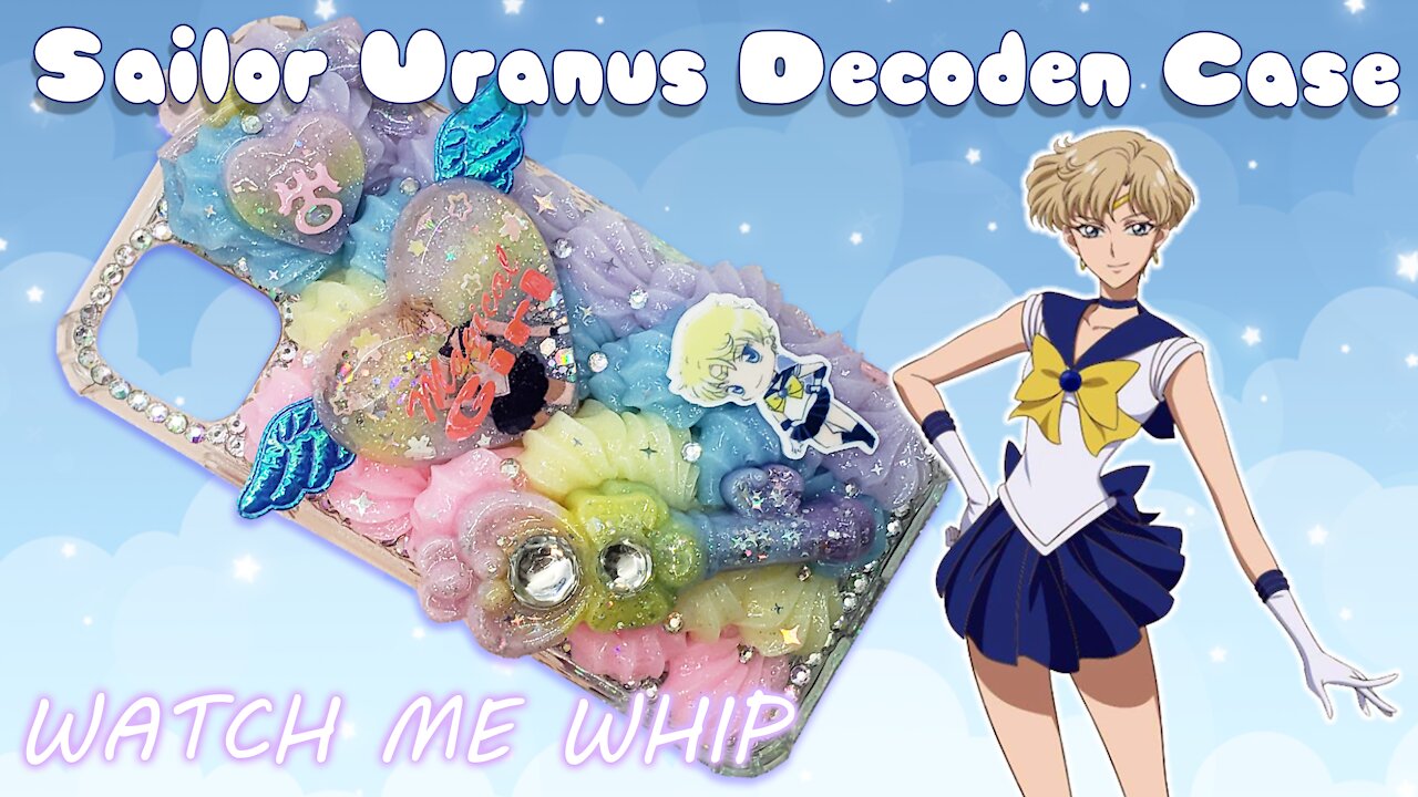Sailor Uranus Apple Pie Scented Decoden Case [Watch Me Whip][4K]