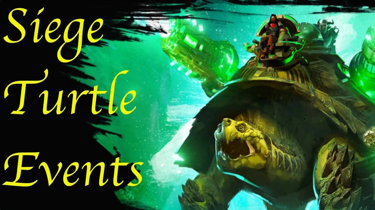 Siege Turtle Events - Guild Wars 2