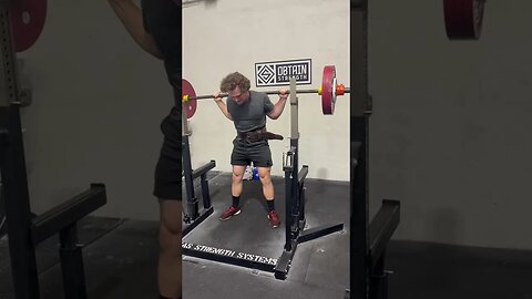 418.8lbs/190kg squat (first squat session with kilo plates!)