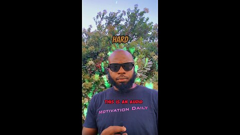 Hard #dayodman #motivation #eeyayyahh #motivationalspeaker #positivity
