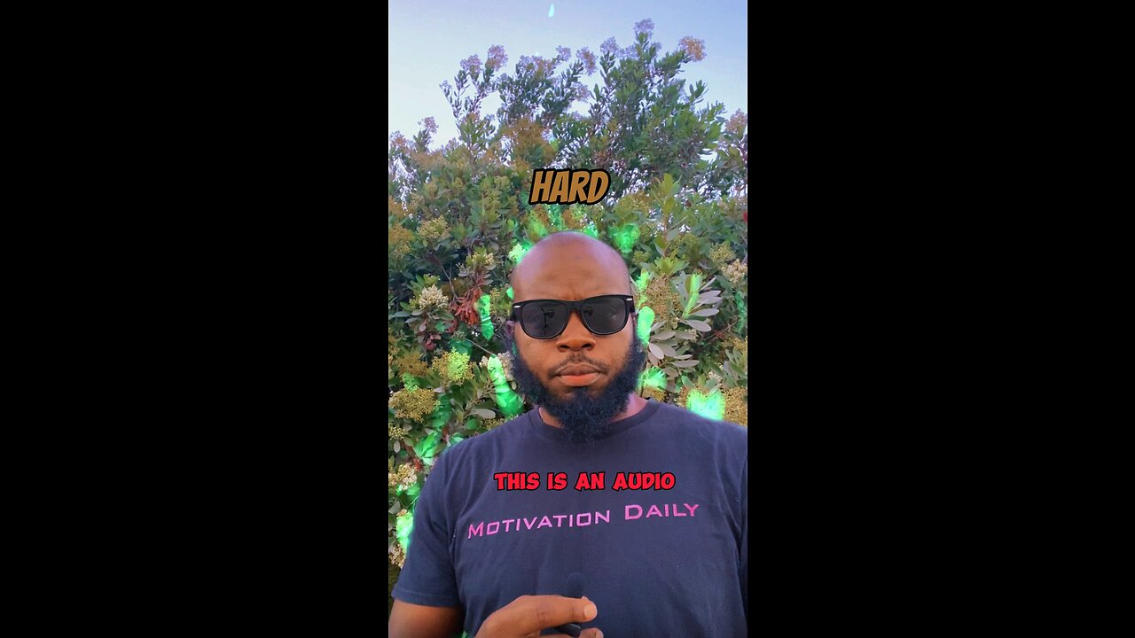 Hard #dayodman #motivation #eeyayyahh #motivationalspeaker #positivity