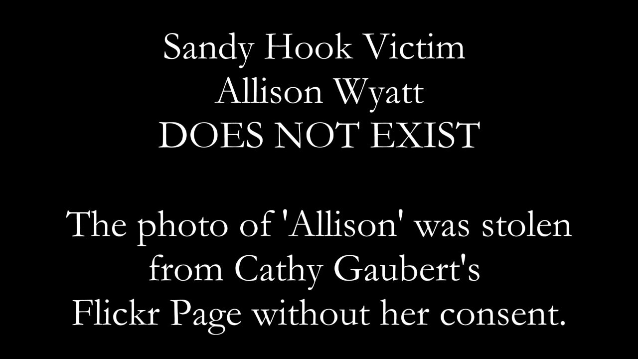 Fake Sandy Hook Victim Allison Wyatt Exposed - Real Name is Lily Gaubert & Still Alive - 2013