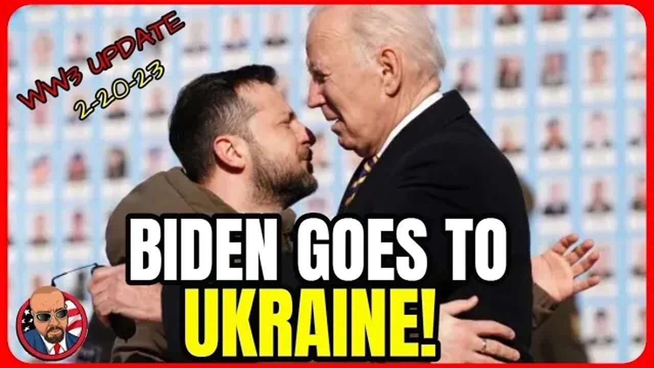 WW3 UPDATE: Joe Biden visits Kiev, Zelensky warns of WW3, and China Tests New Missiles! (2/20/23)