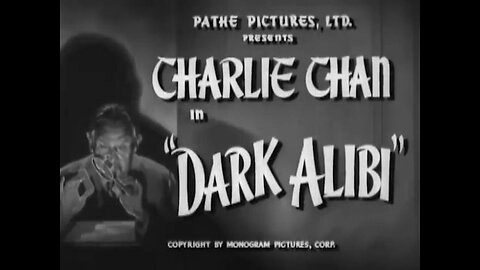 Charlie Chan in Dark Alibi (1946) B&W Mystery