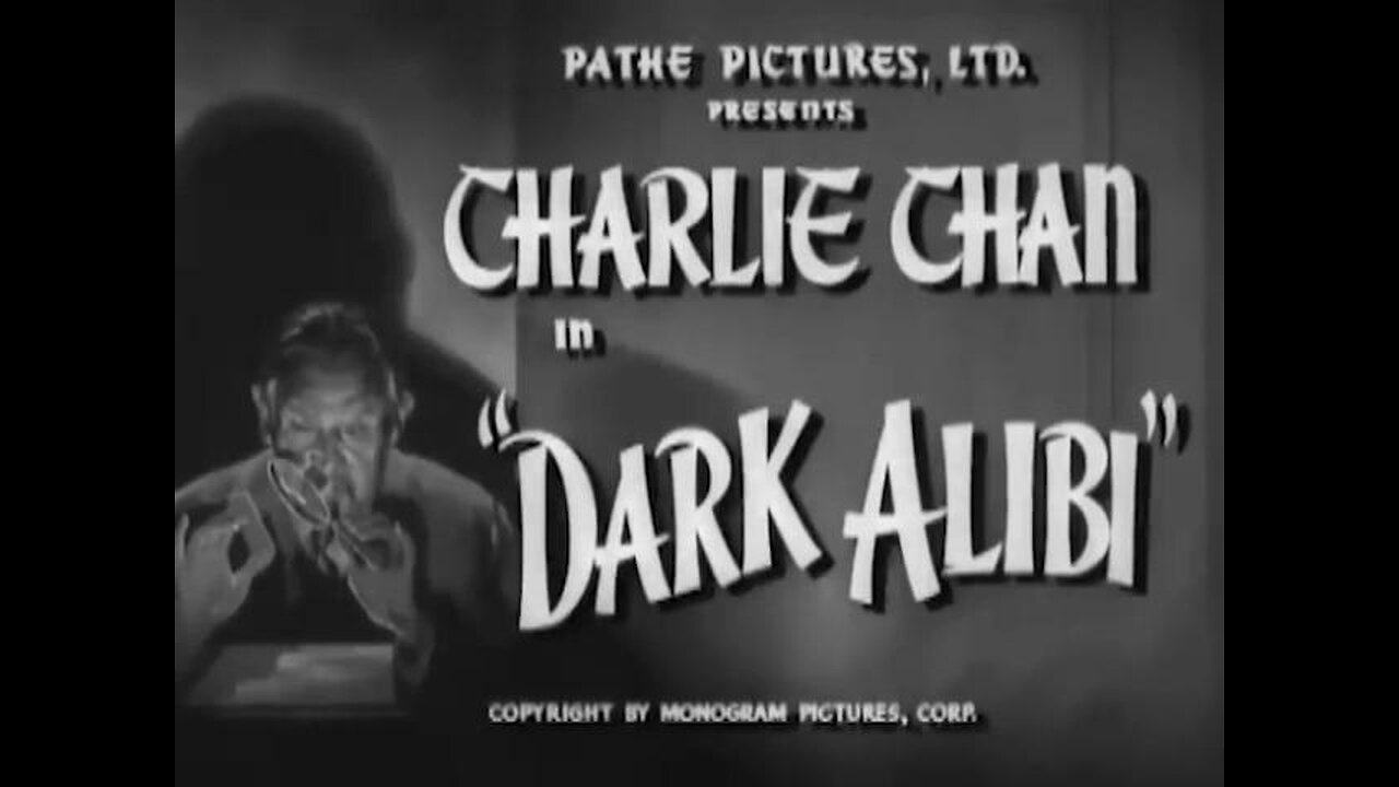 Charlie Chan in Dark Alibi (1946) B&W Mystery