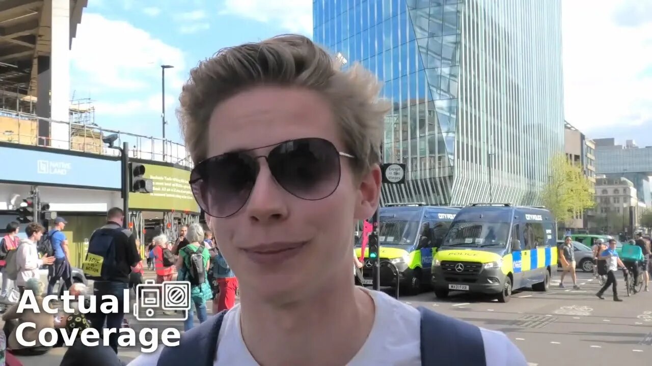 XR "Nothing has been done by silently protesting" | BLACKFRIARS | 15th april 2022