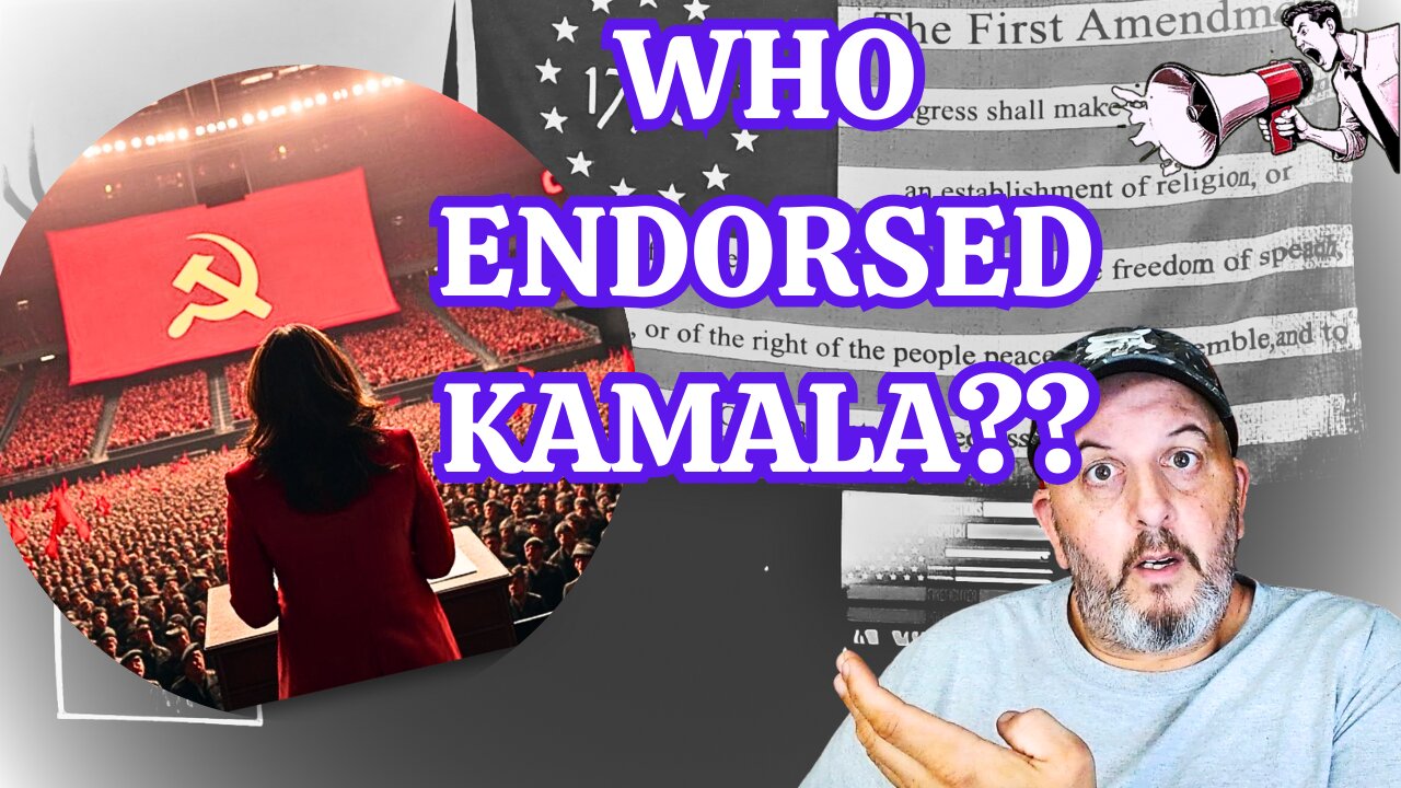 Latest endorsement for Kamala Harris EXPOSES who she REALLY is