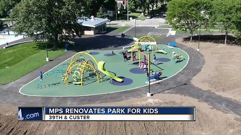 MPS renovates park for kids near 39th & Custer