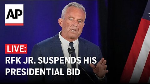 RFK Jr. suspends his presidential bid (FULL SPEECH)