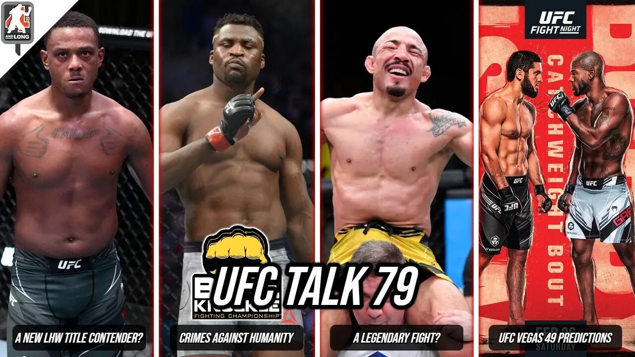 UFC Talk 79: Crimes Against Humanity