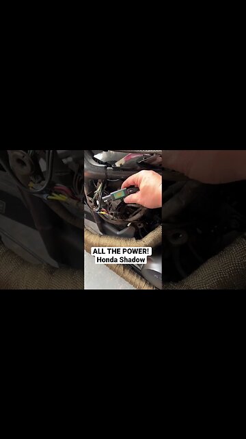 This Honda Shadow now has all the power