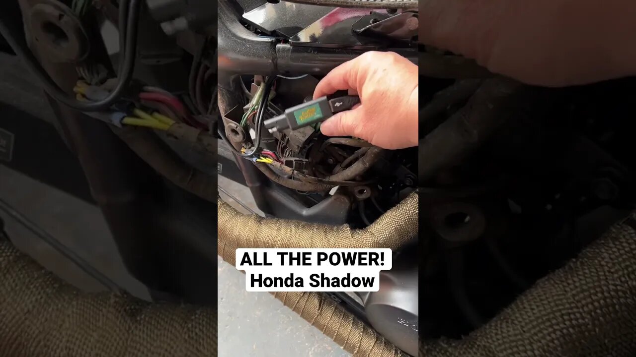 This Honda Shadow now has all the power