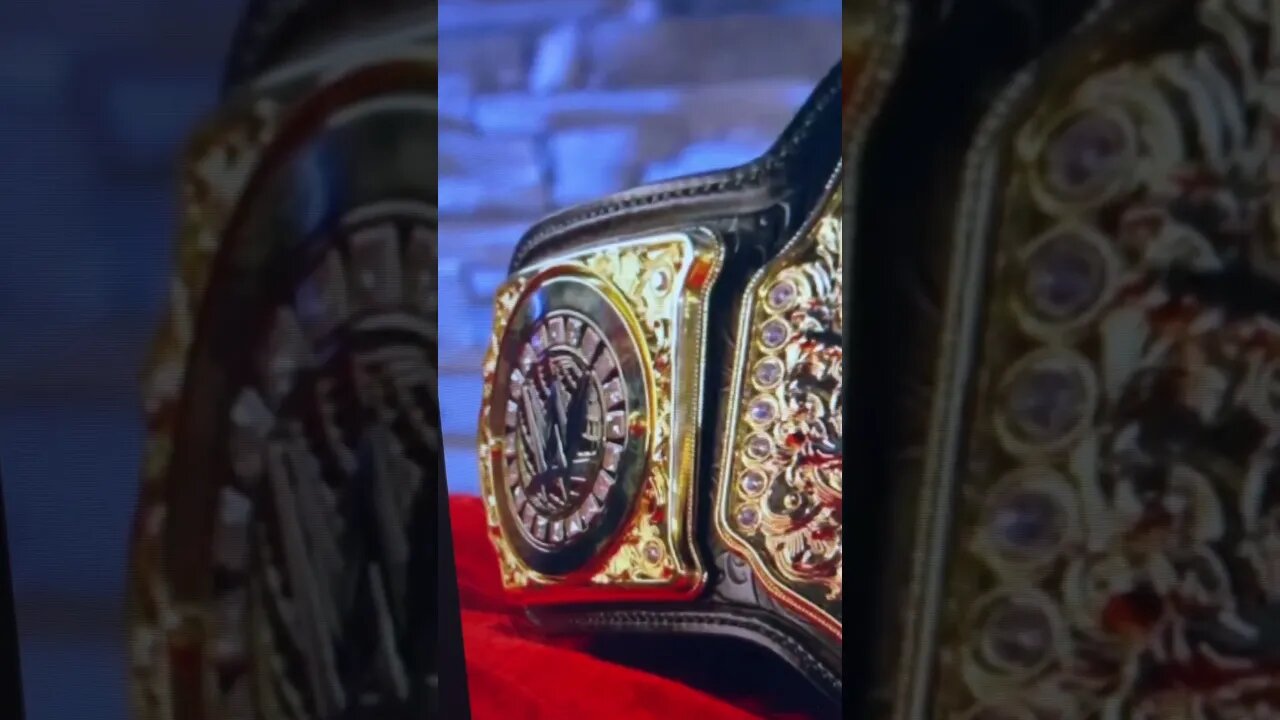 Is The New WWE World Heavyweight Title One Of The Best World Title Designs Of All Time?!? #shorts