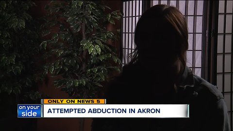 Student almost abducted at Akron wants to warn others about the dangers of walking alone