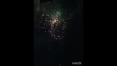 Beautiful firework display