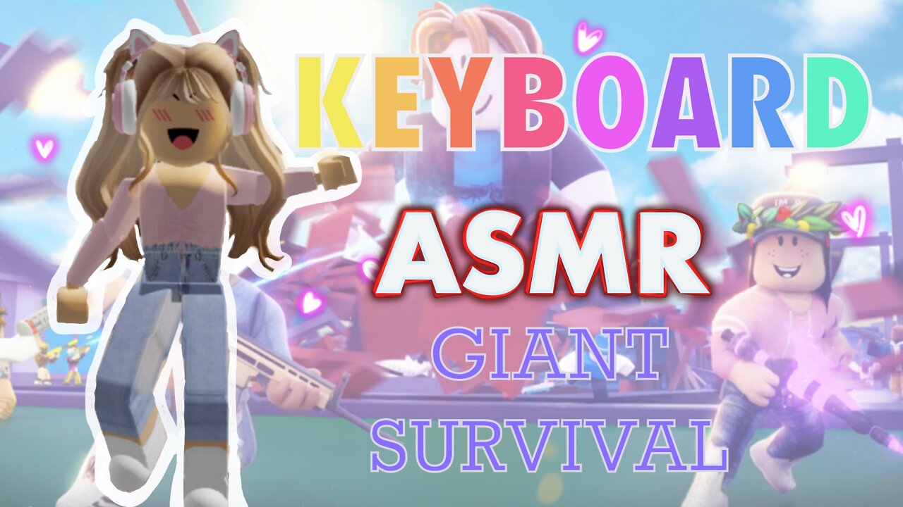Giant Survival Keyboard ASMR! | Megamer203