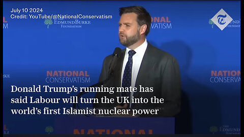 JD “Islamophobia Cured My Daddy Issues” Vance