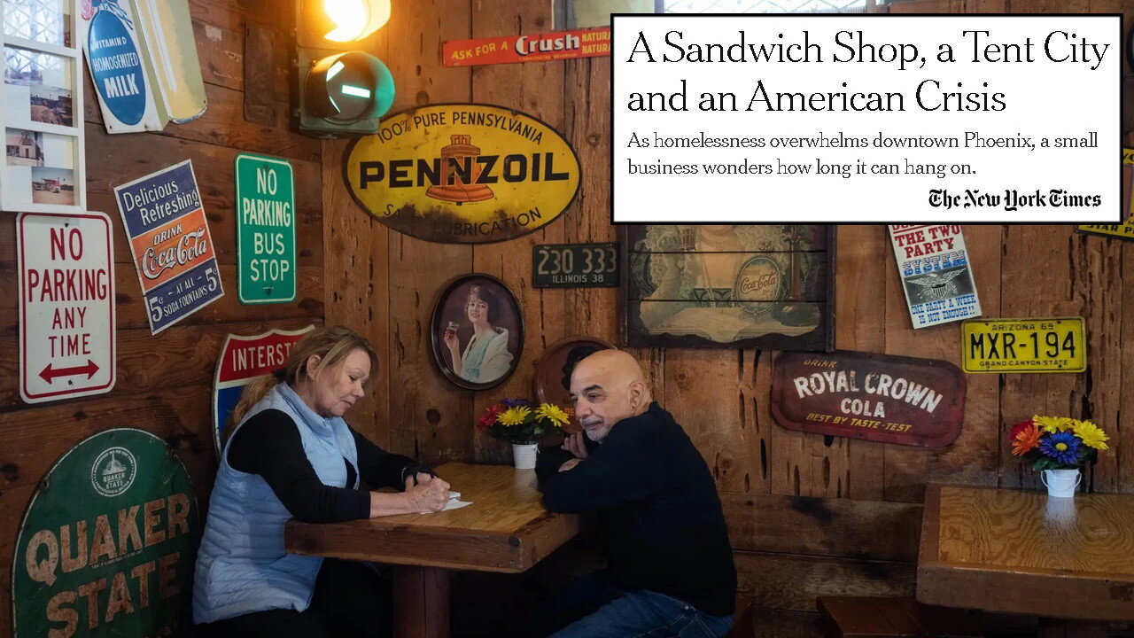 Homeless Policies vs. Small Businesses (Armstrong & Getty Read from the NYTs)