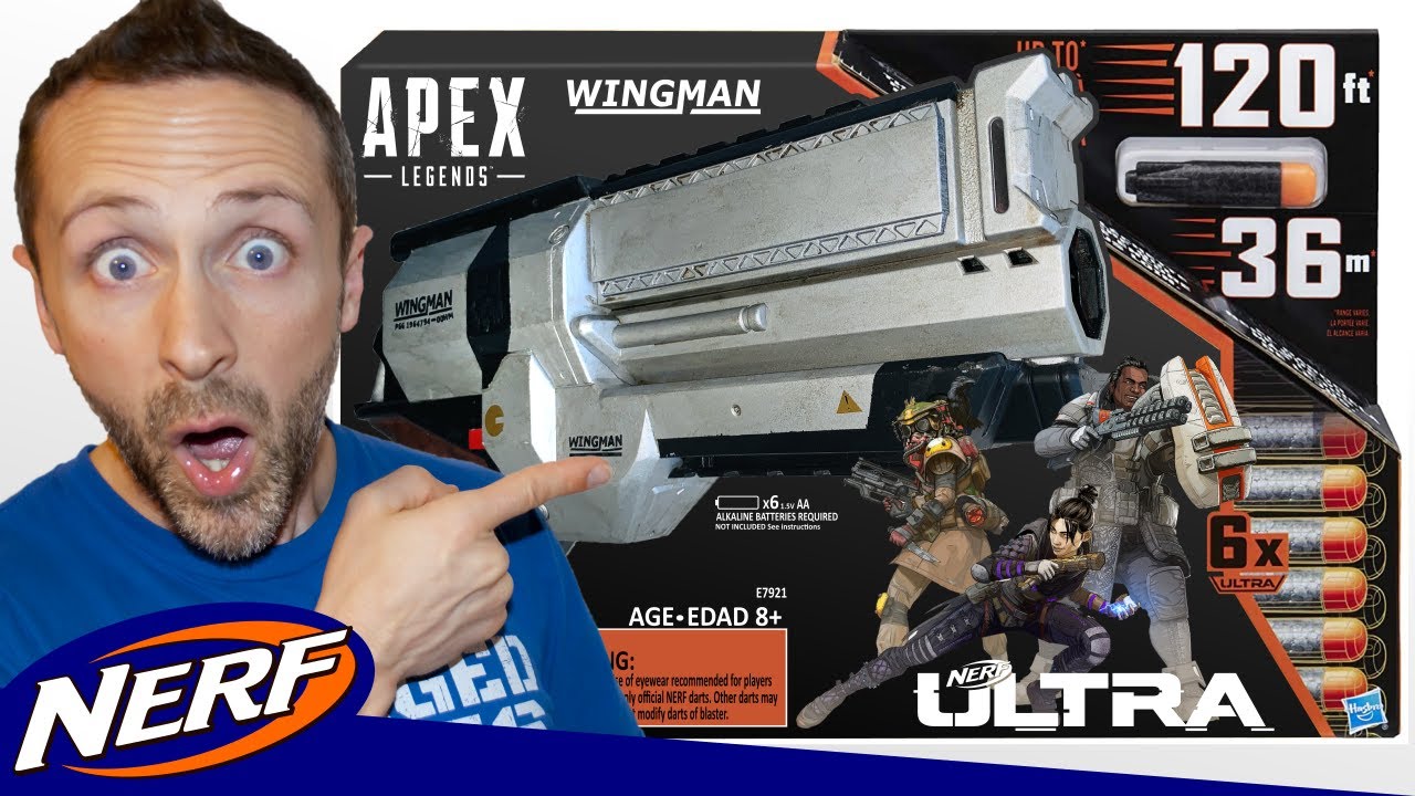 NERF APEX LEGENDS WINGMAN BLASTER!