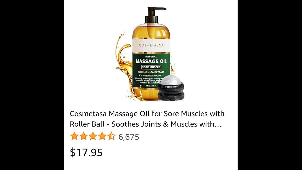 Cosmetasa Massage Oil