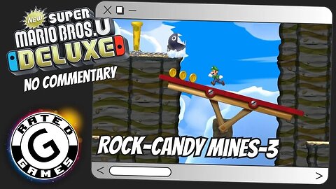 Rock-Candy Mines-3 - Waddlewing's Nest ALL Star Coins - New Super Mario Bros U Deluxe