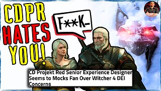 CDPR Announces Witcher 4! Director ATTACKS Fan For DEI Concerns