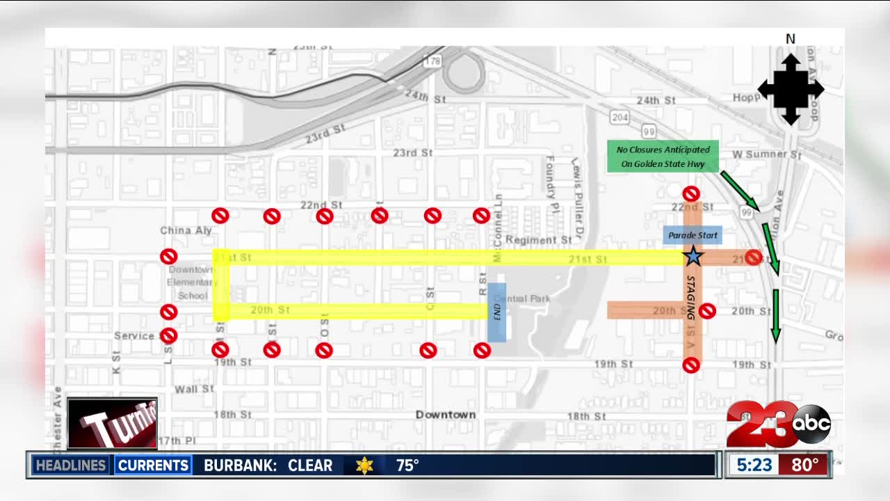 Black History Month Parade closures