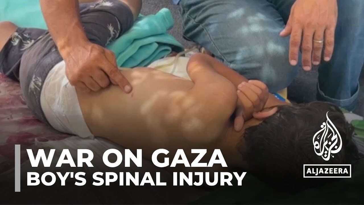 Palestinian child wounded by Israeli drone faces lifetime paralysis