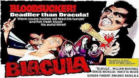 BLACULA 1972 African Prince Made a Vampire by Dracula Moves to Los Angeles FULL MOVIE HD & W/S