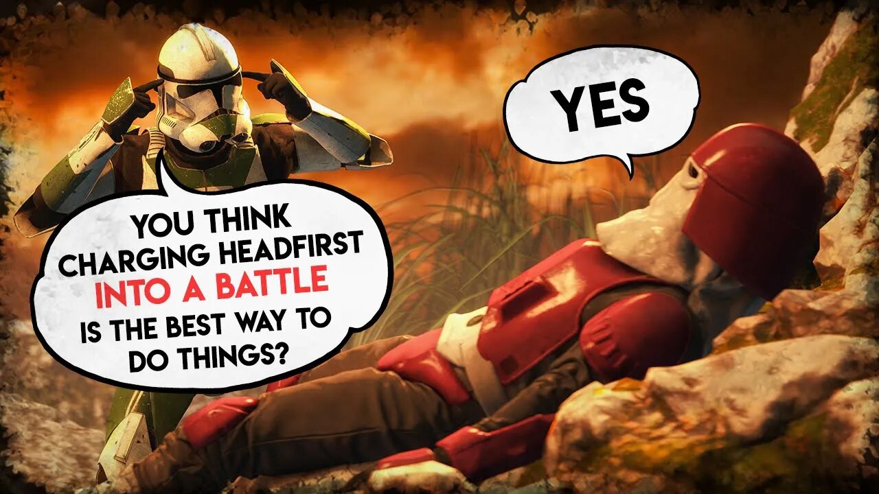 The Clone Units that used OPPOSITE Tactics During the Clone Wars