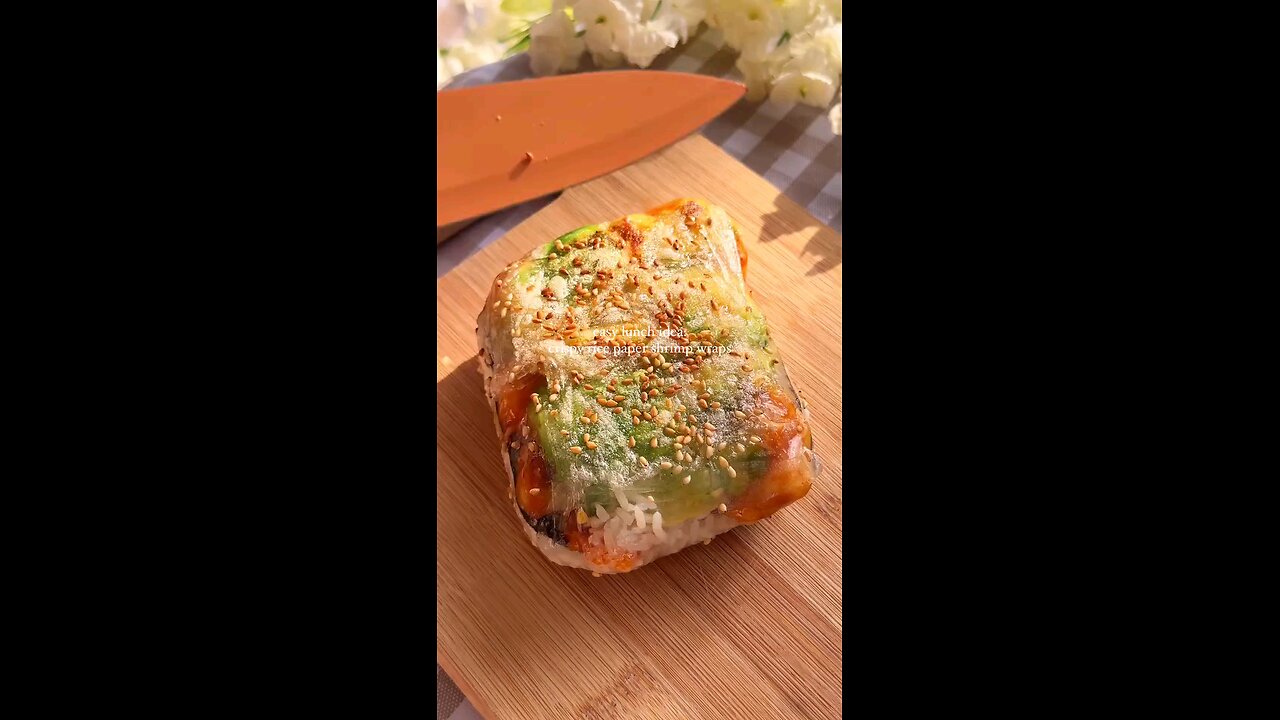 Crispy RicePaper Shrimp Wraps🦐🦐🦐