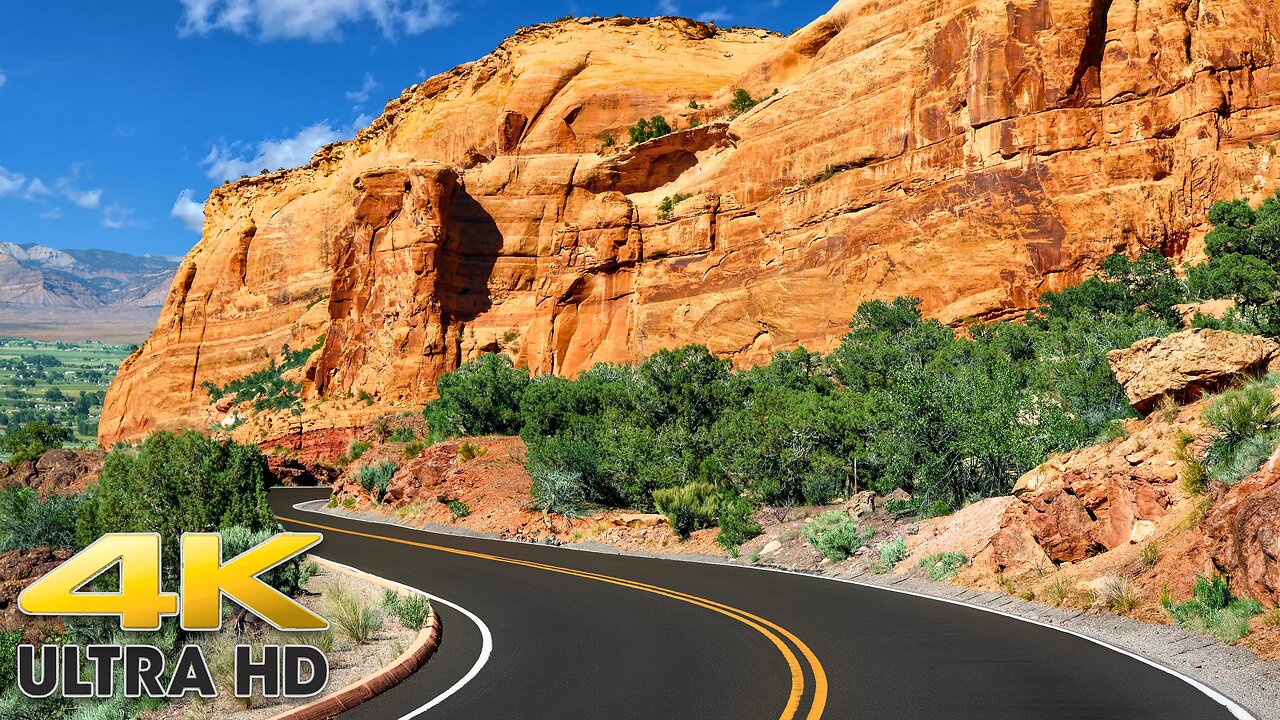 Colorado National Monument 4K - Red Rock Scenic Drive