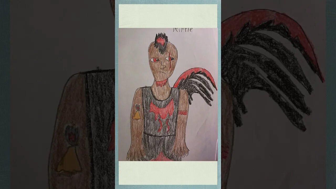 Rooster People! An Art Presentation! (2023) #Shorts 🌞