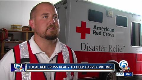 Local Red Cross ready to help Harvey victims