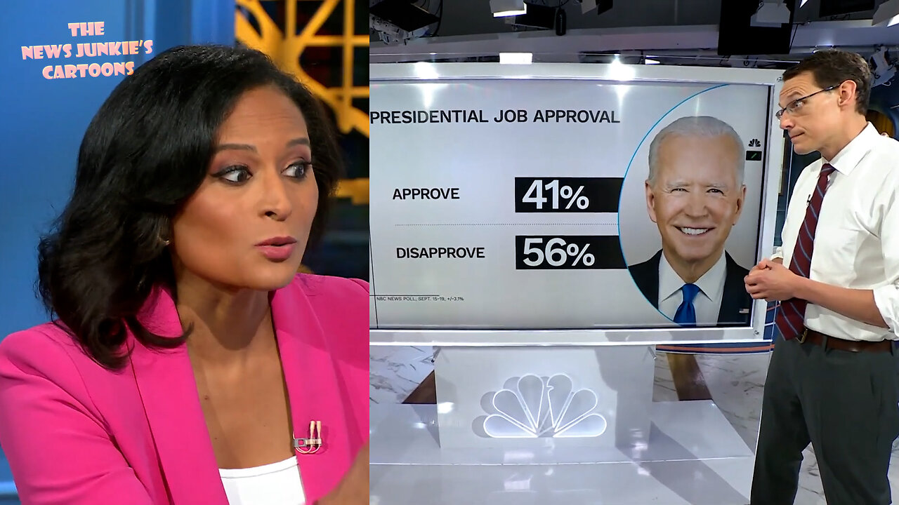 NBC News anchors talk about how bad all poll results are for Democrats, and yet, tell their viewers to vote for Democrats.