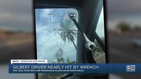 Operation Safe Roads: Gilbert driver nearly hit by wrench