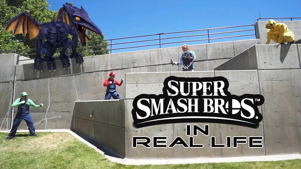 SUPER SMASH BROS PARKOUR - ESCAPE RIDLEY