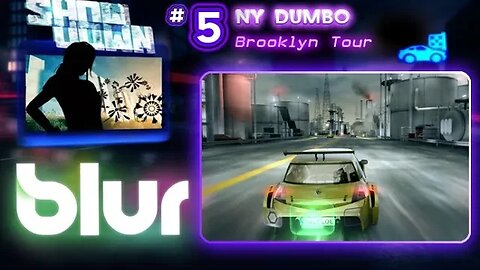 Blur: Showdown #5 - NY Dumbo (no commentary) Xbox 360