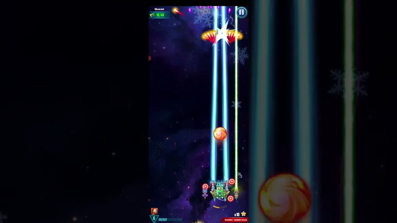 Galaxy Attack Alien Shooter - Merry Christmas - Happy New Year 2023 Event - Level 4 of 20