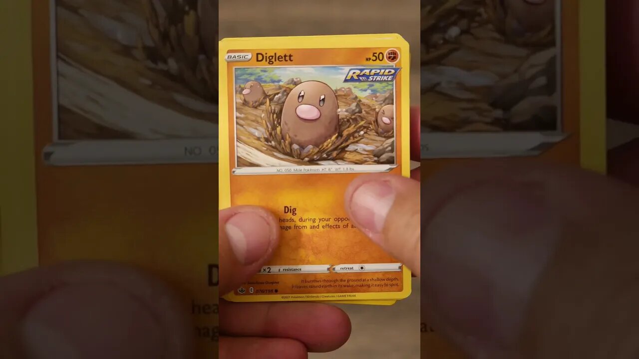 #SHORTS Unboxing a Random Pack of Pokemon Cards 305