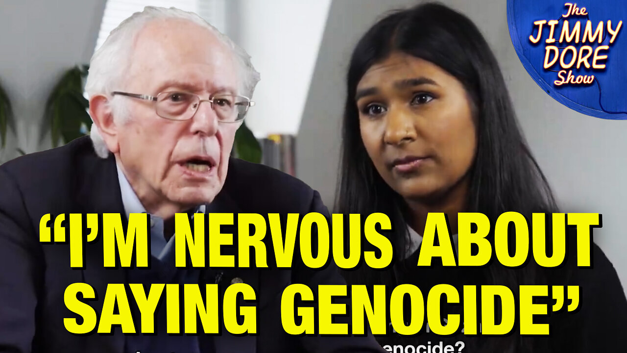 Bernie Sanders CALLED OUT For Denying Gaza Genoclde!