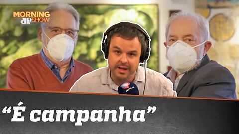 Lula e FHC almoçam com 'muita democracia no cardápio'