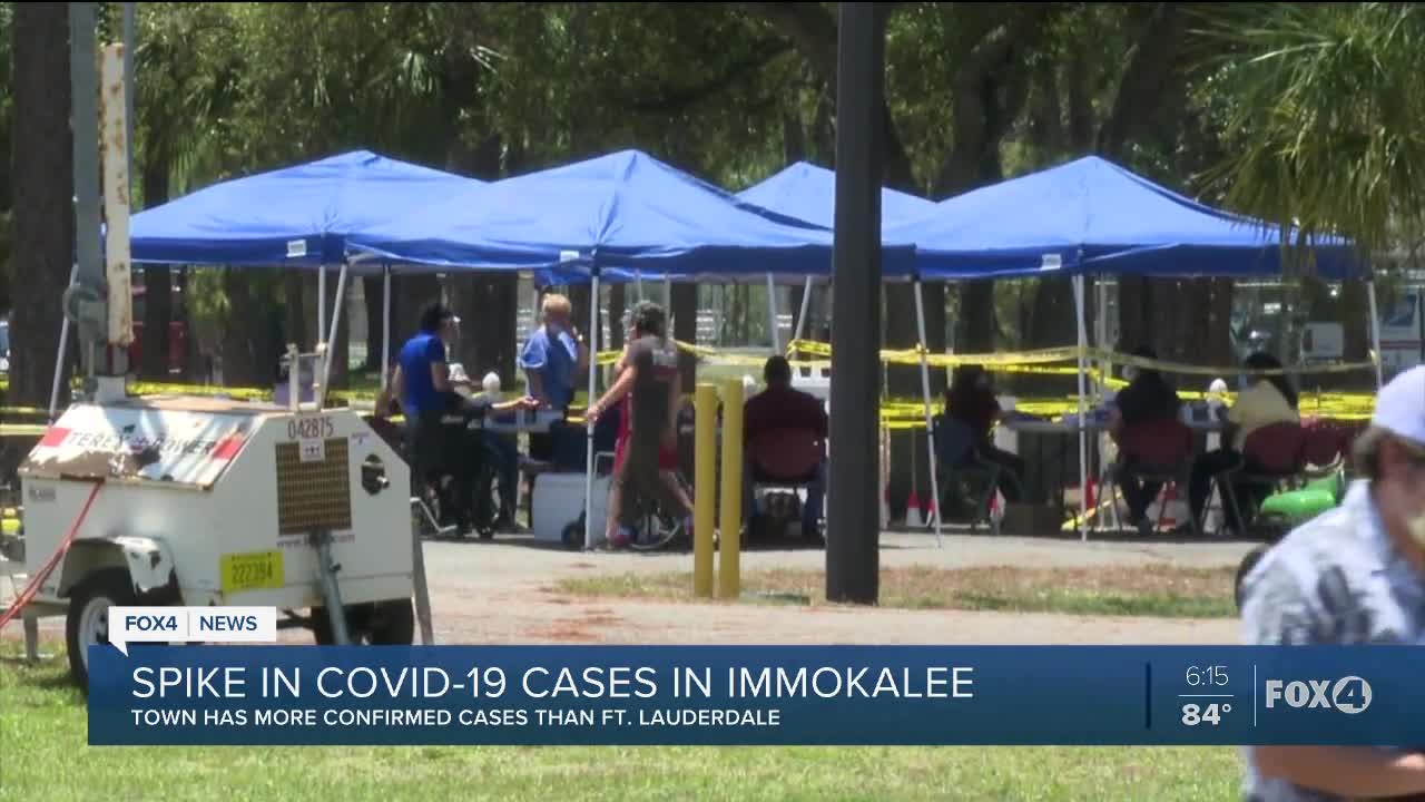 Immokalee quickly becoming the epicenter of COVID-19 cases in SWFL