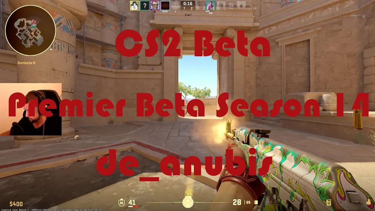 CS2 Beta - Premier Matchmaking 14 - Beta Season - de_anubis