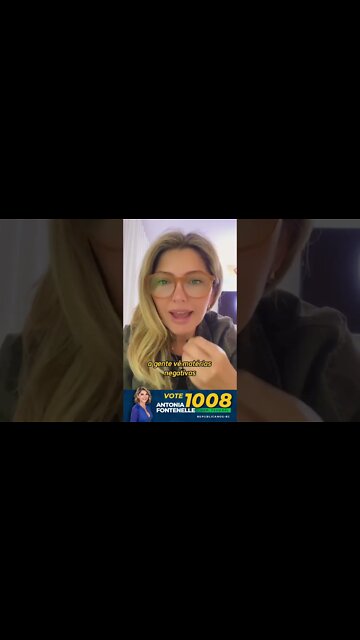 EU NÃO QUERO SER APENAS DEPUTADA FEDERAL