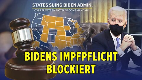 USA: Gericht blockiert Impfpflicht für private Arbeitgeber – Zustimmung für Biden auf neuem Tiefst