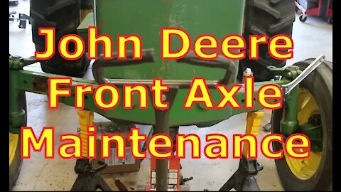 John Deere 830 Steering Linkage Replacement & Axle Widening