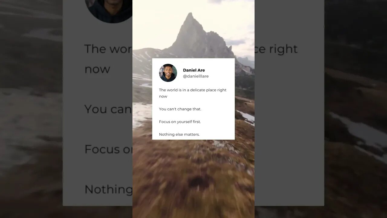 Focus on yourself first #shortsyoutube #shortfeed #selfimprovement